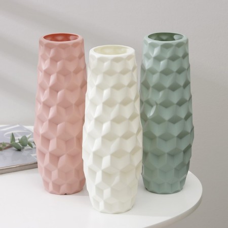 Flower vase, 7 × 6.5 × 26 cm, 1.3 l, color mix-4