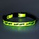 Fly collar with reflective coating "fish", 30 x 1 cm, green