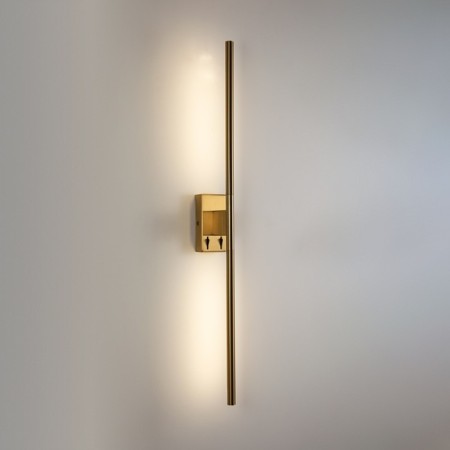 Decorative backlight by Arte Lamp Lines A2029AP-1PB, LED, 10 W, 7x10x84 cm, 480 lm, copper-1