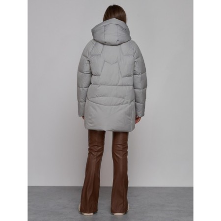 Winter jacket, size 56, light gray color-3