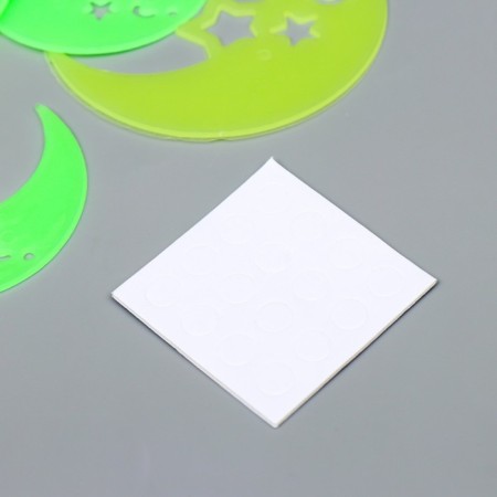 Sticker phosphorus plastic "months" set 9 pcs MIX 17x12 cm-3
