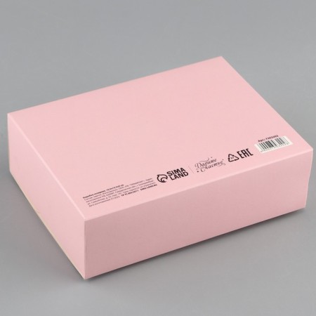 Gift folding box, packaging, “pink”, 16.5 x 12.5 x 5 cm, without tape-4
