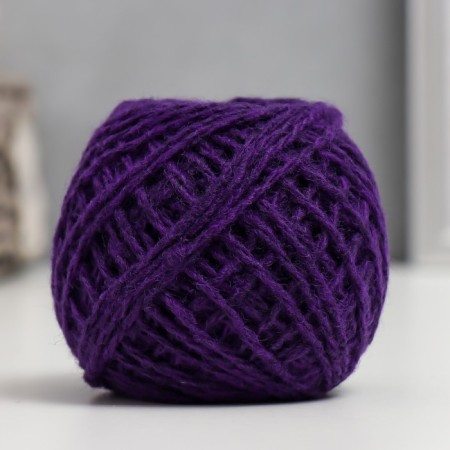 Acryl yarn 100% acrylic, 100m/40 ± 5 g (purple)