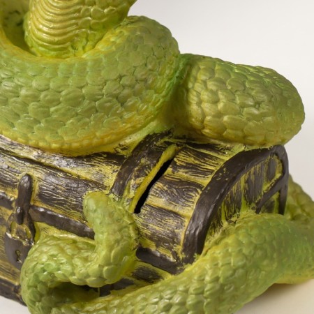 New Year's piggy bank "Cobra on the chest" 20 x17 x 12 cm.-6