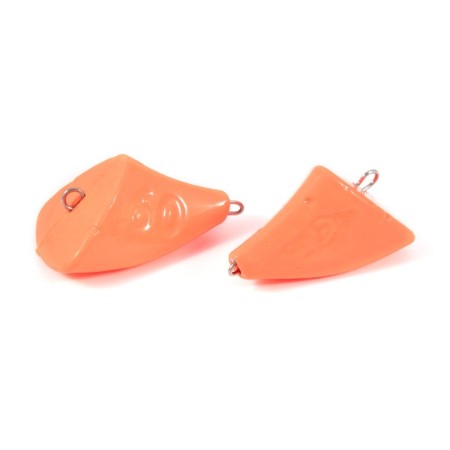 Cargo of a bullet-exentric stained collapsible Yaman 5 pcs., 60 g, orange-2