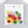 Set of beads for creativity wood "Smiley Color" set 15 grams 0.6x1.7x1.7 cm