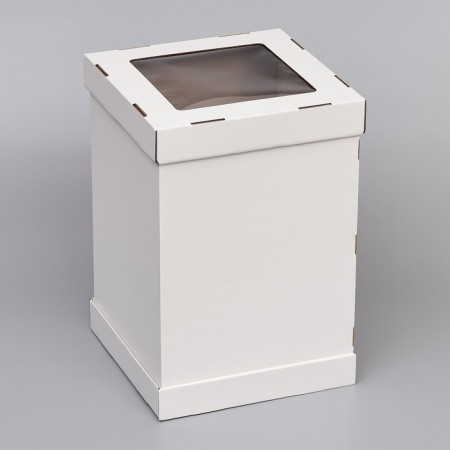 Box for cake, 30 x 30 x 45 cm