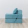 Walked armor-bed "Essen", velor fabric, mint color