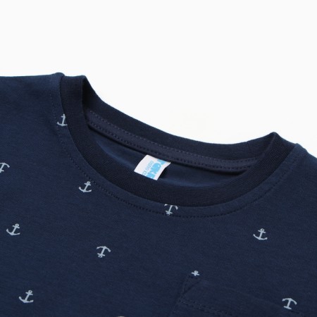 Pajamas for a boy (T -shirt/shorts), t.t. Sini, height 98 cm-1