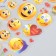Sticker plastic volumetric "smiles" 14.5x22 cm