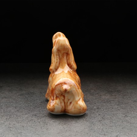 Porcelain figurine "American Cocker Spaniel", chocolate-3