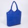 Zipper bag with lightning, blue color