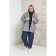 Female jacket, size 54, black color