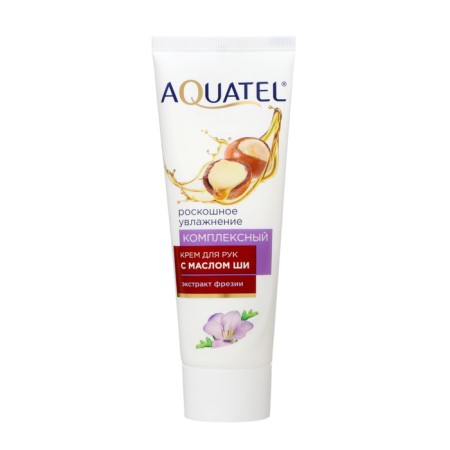 Cosmetic cream for hand Aquatel with shi oil complex, 75 ml