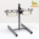 Adjustable stand with 2 bowls of 1.8 liters, height stands 40 cm