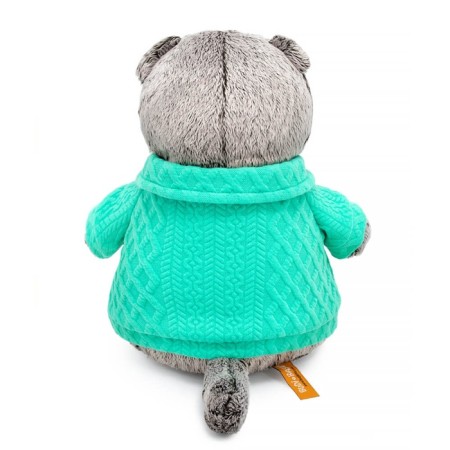 Soft toy "Basik in a jacket with a heart", 19 cm ks19-267-2