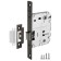 Smeal latch L72-50 GR, graphite color