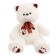 Soft toy "Bear Frank", 90 cm, milk color