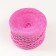 Knitted yarn, width 7-9 mm, 100m/295 g ± 10% (07 - pink)