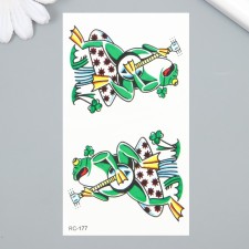 Tattoo on the body color 