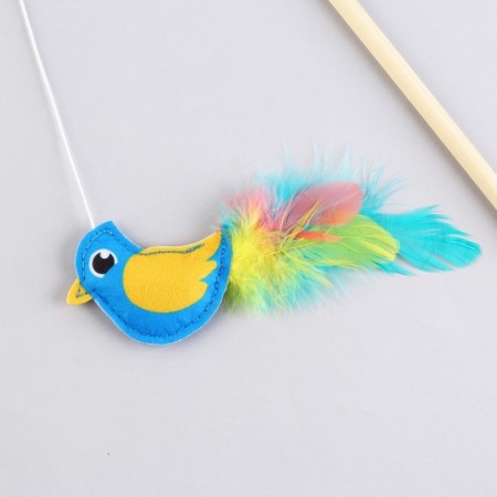 Testing from felt "bird", 6.6x5.6 cm-4
