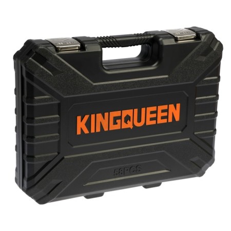 Set of instruments universal Kingqueen Wib-233, 72 tooth, 1/2 ", 58 items-2