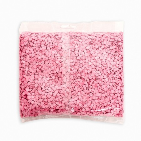 Sprinking sugar decorative "hearts" pink, 500 g-1