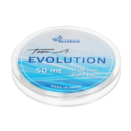 Monophile ALLVEGA EVOLUTONION FRAMENT, DIAMETH 0.08 mm, test 0.91 kg, 50 m, transparent