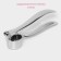 Press for garlic "Ernest", 15 cm, silver color