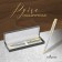Ballic handle, gift, in the leatherette case, rotary, "file", silver/gold
