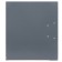 A4, 75 mm registrar, calligrata, PVC, metal edging, pocket for the spine, collected, gray