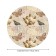 Tables on the table “Letter from the past”, round, oxford, elastic band, size 140x140 cm, diameter 105-120 cm