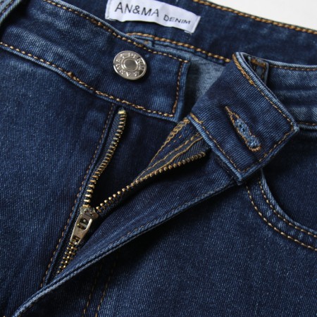 Jeans insulated female, blue color, size 28 (44)-3