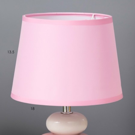 Board Lamp "Balance" E14 40W white-pink 17.5x17.5x23 cm Risalux-3