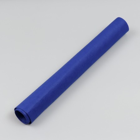 Soft 1 mm felt in the roll "Night blue" 50x70 cm-2