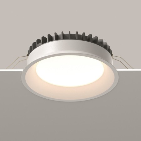 Lamp built-in Technical DL055-24W3-4-6K-W, 24W, 17.5x17.5x6 cm, LED, 1840LM, white color-8