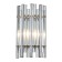 Bra Indigo, 12025/1W Chrome. 1x40W, E14, 130x200x350 mm, transparent color
