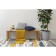 Decorative pillow made of washed cotton dark blue in color Essential, size 45x45 cm