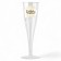 New Year's set of plastic glasses for champagne "Happy New Year", mix, 150 ml