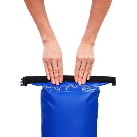 Yugana Germushka, PVC, waterproof 10 liters, one belt, blue-10