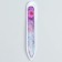 Feet glass for nails, 9 cm, in a case, drawing mix