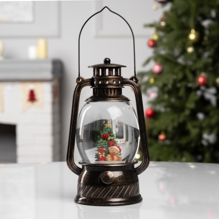 Figure LED "Christmas tree", 20.8x11.9x9.7 cm, music, aah3, usb, glow warm white-1