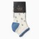 Children's socks "Flowers" Minaku, central white (4-8 years)