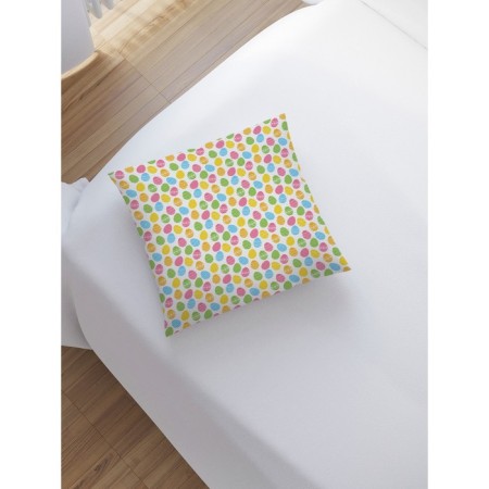 Decorative pillowcase "dyed eggs", on a zipper, size 45x45 cm-1