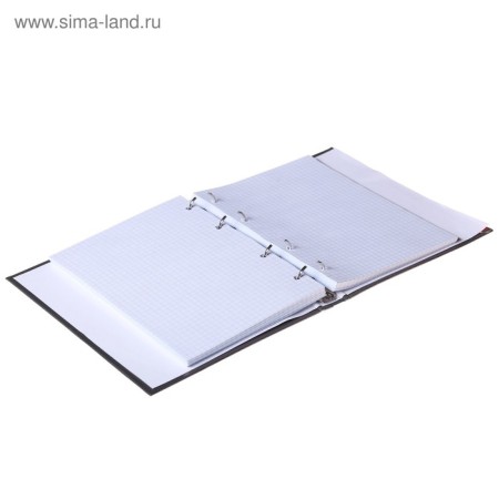 Notebook on rings, 160 sheets in the Start Up cage, solid cover, glossy lamination, with a change of block-4
