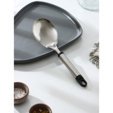 A garnet spoon made of stainless steel of the “Assistant” shares, 26 cm, silver color