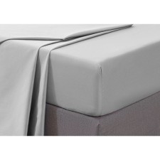 Arya Home Camino elasticum sheet, size 160x200x33 cm, color gray color