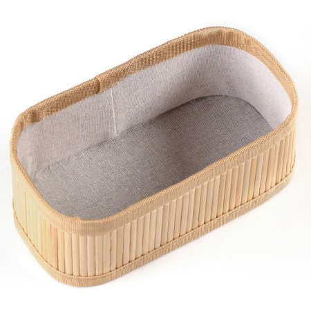 Stelly Bamboo basket, 20 x 10 x 8 cm, bamboo-1