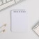 Set "since March 8": notebook and pen Plastic
