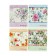 A notebook of 96 sheets in the Cage Flowers-2, cover coated cardboard, block No. 2 Whiteness 75% (gray sheets), mix